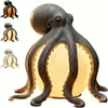 Lámpara de mesa de decoración costera de pulpo, producto nuevo transfronterizo