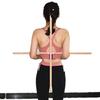 Palo de Yoga Palo de Madera para Abrir Espalda y Hombros, Palo para Corregir la Postura, Palo de Entrenamiento, Palo Sólido de Madera para Corrección de Joroba, Palo de Estiramiento para Danza
