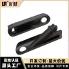 Fábrica Longran directo plástico hierro tubo funda 5 puntos/6 puntos tacones altos funda hebilla salida cable