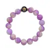 Pulseira Bodhi Fogo Púrpura de Nove Contas para Homens e Mulheres, Mantra de Seis Palavras para o Ano de Nascimento, Contas de Oração Budista, Pulseira para Aumentar a Fortuna, Atacado do Fabricante