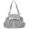 Bolsa de Ombro Único com Pregas Estilo Relaxado Selecionada Cuidadosamente para Mulheres, Nova Moda 2026 Bolsa de Mão Versátil Bolsa Tote com Grande Capacidade
