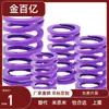 Resorte Rectangular Morado Yswc-D46-L50/60/70/80/90/100/110-300 Reemplaza a Yiheda