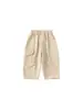 Envío Gratis Ropa Infantil Pantalones Largos para Niños Pantalones Cargo Estilosos para Niños Pantalones Acampanados Simples para Niños Pequeños Pantalones Casuales Versátiles para Bebés Modernos