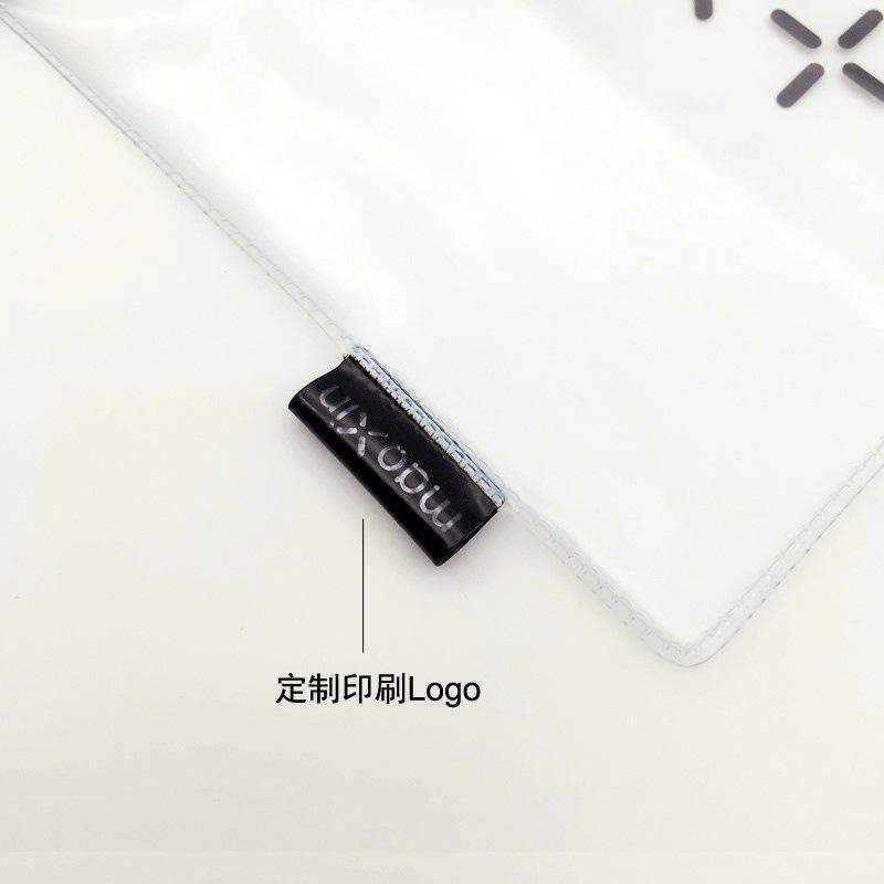 专业生产手机壳布丁袋 手提PVC拉链袋定做 PVC透明磨砂包