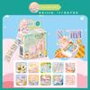 Pegatinas Láser de Animales Lindos Qiyi para Diarios, Papelería para Niños y Niñas, Pegatinas Decorativas de Sellado de Recompensa, 200 Pegatinas