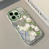 Funda de Teléfono Mar de Flores Coloridas Compatible con iPhone 18 Borde Redondo Acabado Espejo Apple 17 Pro Max Rosa Romántico Funda Protectora