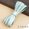 Cheongsam Tira de Ribete Bicolor 1 cm Tejido de Satén Escote Cinta Planchado Fácil Dobladillo de la Ropa Accesorios