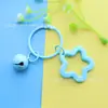 Nuevo Estilo Llavero Acrílico con Estrella de Cinco Puntas, Colgante de Color Caramelo, Fresco Accesorio de Primavera y Verano para Bolsos