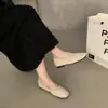 Primer Encuentro Ji Doudou Zapatos sin Cordones para Mujer 2026 Estilo Nuevo Primavera y Otoño Zapatos Planos sin Cordones Estilo Hada Suave