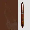 Caneta MAJOHN V60 Pistão Positivo Triangular Caneta Esferográfica de Assinatura Plug-in Anti-rolagem Núcleo de Esfera Importado