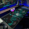 Vaso de Anime Japonés Huevo Dharma Alfombrilla de Ratón Sobredimensionada Lisa Impermeable Borde Engrosado Daruma deskmat