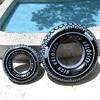 Anillo de natación infantil transfronterizo con estampado de llanta, grueso, inflable con agua, anillo de axila para bebé, salvavidas infantil al por mayor