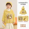 Kaka Panda Roupas Infantis Jaqueta Peluciada Infantil Meninas Roupas de Inverno Meninos Tops de Inverno Roupas Outono Inverno Bebê