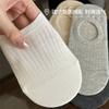 Calcetines de Malla para Mujer Antideslizantes y que No se Caen Algodón Puro Transpirables Verano Calcetines Cortos Delgados Boca Baja Calcetines Invisibles para Mujer en Verano