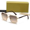 Nuevas gafas de sol sin marco para hombre y mujer, de moda transfronteriza, con montura cuadrada, para conducir y viajar, 23319