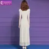 Vestido Blanco con Perlas Feimengyi para Mujer, de Manga Corta, Diseño Floral de Verano, Estilo de Nicho, Ceñido a la Cintura, Cuello en V, Alargador