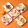 Plato para Escupir Huesos Mesa de Comedor en Casa Basura Escoria de Huesos Plato para Cenar Escritorio Creativo Lindo Lujo Accesible Fruta Xiaoshiai