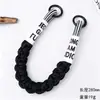 Pulseira Colorida de Dopamina Corda Chaveiro de Câmera Cordão Anti-Perda para Celular Bolsa para Garrafa de Água Tira Curta de Celular Trançada