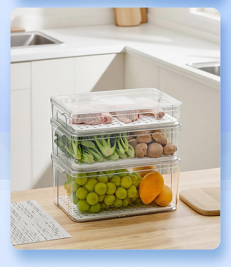 冰箱收纳盒 透明