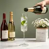 Artículos Populares Transfronterizos: Copas de Vino Tinto, Copas de Champaña, Copas de Vino Desechables, Vasos de Plástico para Licores y Cerveza, Copas de Pie Alto Mani Irrompibles