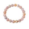 Pulsera de Ágata Flor de Cerezo Natural Pulsera de Cristal de Ágata Cuentas Pulsera de Cristal para Mujer Joyería de Pulsera Pulsera de Flor de Cerezo Venta al por Mayor