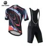Xintown Lanqing Roupa de Ciclismo de Manga Curta de Verão Nova Roupa e Calças de Ciclismo Conjunto de Macacão de Ciclismo de Verão