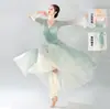 Ropa de Práctica de Danza China, Disfraces de Danza Clásica, Vestidos de Gasa Adelgazantes de Estilo Antiguo, Disfraces de Performance de Danza Clásica, Atuendos Fluidos para Performance en Escenario