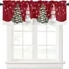 Cortinas navideñas transfronterizas, cortinas cortas para ventanal de medio cuerpo, cortinas cortas para ventanas pequeñas, cortinas cortas decorativas para cocina