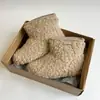 Botas de Piel con Estampado de Leopardo de Moda de Aspecto Elegante para Mujer en Invierno, Botines Calientes sin Cordones para Personas Bajas, Botas de Moda que Aumentan la Altura