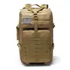 Mochila 40L para Exterior 3P MOLLE Expansível Resistente ao Desgaste Tecido Oxford Dupla Alça Mochila de Montanhismo Bolsa de Viagem para Exterior