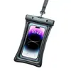 Bolsa Impermeável para Celular com Tela Sensível ao Toque para Tirar Fotos, Adequada para Natação, Rafting, Mergulho e como Capa de Chuva para Entregadores, com Recurso de Airbag, Disponível para Atacado
