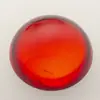 Anel Semicírculo de Fundo Plano 30mm Olho de Gato Vermelho Acrílico Diamante Hemisférico Acessórios Decorativos DIY Feito à Mão Material