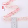 Fita jacquard de flor de amoreira estilo chinês, 2,5CM, suave, usada como acessório para roupas, decoração de casa, cortinas e vários projetos DIY. G3725
