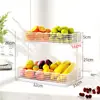 Bandeja de frutas de hierro de lujo ligero, estilo nórdico, cuenco de caramelos para mesa de centro de sala de estar moderna, bandeja para bocadillos y frutas secas, cesta de frutas de moda