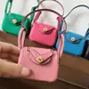 Mini Bolsa Lindi Colgante Pequeño Cubo Cesta de Verduras Colgante Bolsa Platino Lindo Creativo Llavero de Coche Colgante Pequeño para Mujer