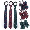[Corbata sin cremallera] Corbata de lazo JK japonesa gratis para estudiantes universitarias, estilo universitario, corbata rayada de corona