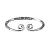 Pulsera Maldición Estrecha de Black Myth Wukong para Mujer Popular Estilo Chino Pulsera de Gama Alta Retro Exagerada Más Fácil de Combinar Joyería para la Mano