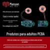 Placa de Controle Pcba Desenvolvimento de Programa Produtos para Adultos Brinquedos Sexuais Placa de Circuito Controle Remoto Ovo Vibratório Placa de Circuito Personalização Fábrica