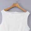 Ins Estilo Europeo y Americano Transfronterizo 2026 Nueva Moda Elegante Ropa de Mujer al por Mayor Commuter Resistente Ganchillo Calado Vestido