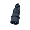 Cable de alimentación TUV estándar europeo de 2 hilos, enchufe macho y hembra impermeable, conector de cable de extensión para cadena de luces impermeables para exteriores, pin de cobre de 2.3
