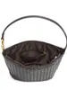 Bolsas Tejidas Artesanales de Nicho, Bolsos de Hombro Debajo del Brazo, Bolsos Cruzados para Mujer, Estilo Vintage de Vacaciones, Bolsos Tipo Almohada de Segunda Mano, Bolsos de Piel Suave para Mujer
