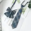 Corbata y Pajarita Estilo Academia para Estudiantes Jk, Nueva Corbata Negra para Mujeres, Corbata y Pajarita Jk para Mujeres