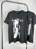 Hesito os Ricos Segunda Geração Bonitos High Street Erd Manga Curta Atacado Transfronteiriço Soltos Casuais Tops Camisetas para Homens e Mulheres Verão