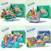 Imán de Souvenir Turístico de la Ciudad de Yunnan Kunming Xishuangbanna Ciudad Antigua de Dali Lijiang Tengchong Pegatina para Refrigerador
