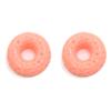 15 mm Simulación de comida y juego Donut Pastel de resina Accesorios DIY Gota Pegamento Carcasa de teléfono móvil Belleza Pendientes hechos a mano Joyería