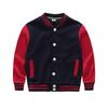 Ropa de otoño e invierno para padres e hijos suéter de uniforme de béisbol con forro polar personalizado uniforme de trabajo de campus uniforme de clase ropa de pareja logo de impresión DIY imagen