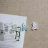 Accesorios de Oso de Dibujos Animados Estilo Coreano Hechos a Mano DIY Pegamento de Crema Funda para Teléfono, Zuecos, Imanes para Nevera, Llaveros, Pinzas para el Cabello