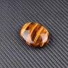 Piedra Natural Cristal 45x 35mm Cristal de Talco Piedra Original Ovalada Gema de Masaje Masaje Compresa Caliente Piedra de Energía
