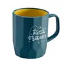 Taza de Enjuague Bucal Linda Creativa Taza Sencilla para Cepillo de Dientes Portátil para Dormitorio Hogar Estudiante Pareja Taza para Lavar con Asa Soporte para Cepillos de Dientes