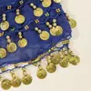 Decoración Creativa de Danza del Vientre Cadena para la Cintura Cadena para la Cintura de Danza India Accesorios para Ropa DIY Cadena Metálica con Lentejuelas para Pantalones